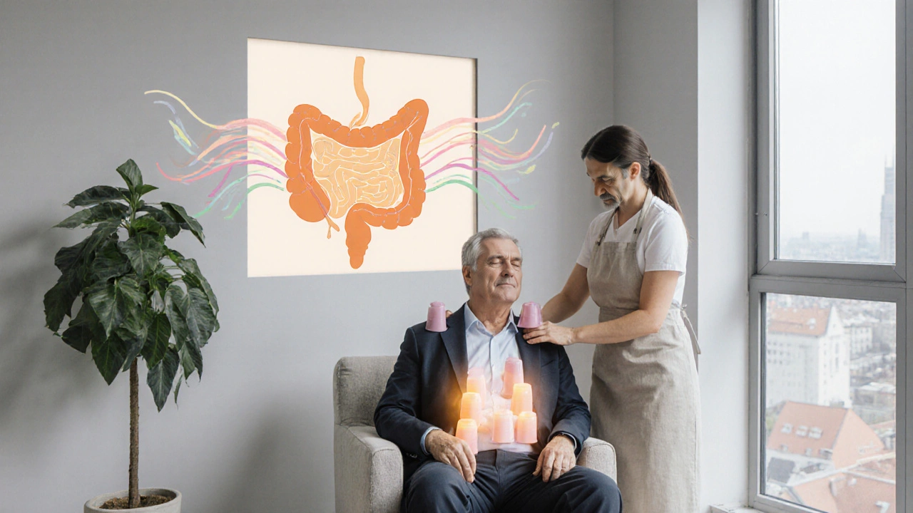 Porovnání baňkování s dalšími metodami podpory trávení