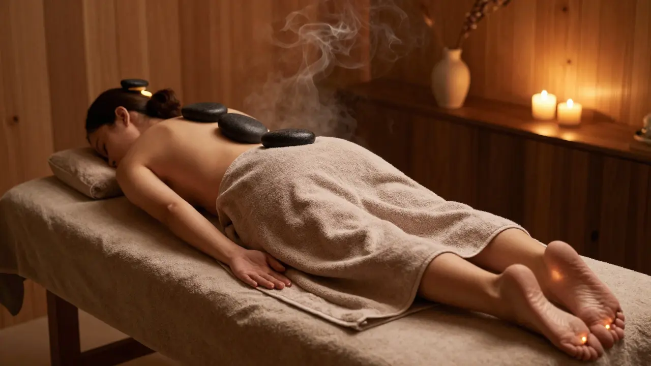 Co je masáž lávovými kameny a proč ji vyzkoušet?