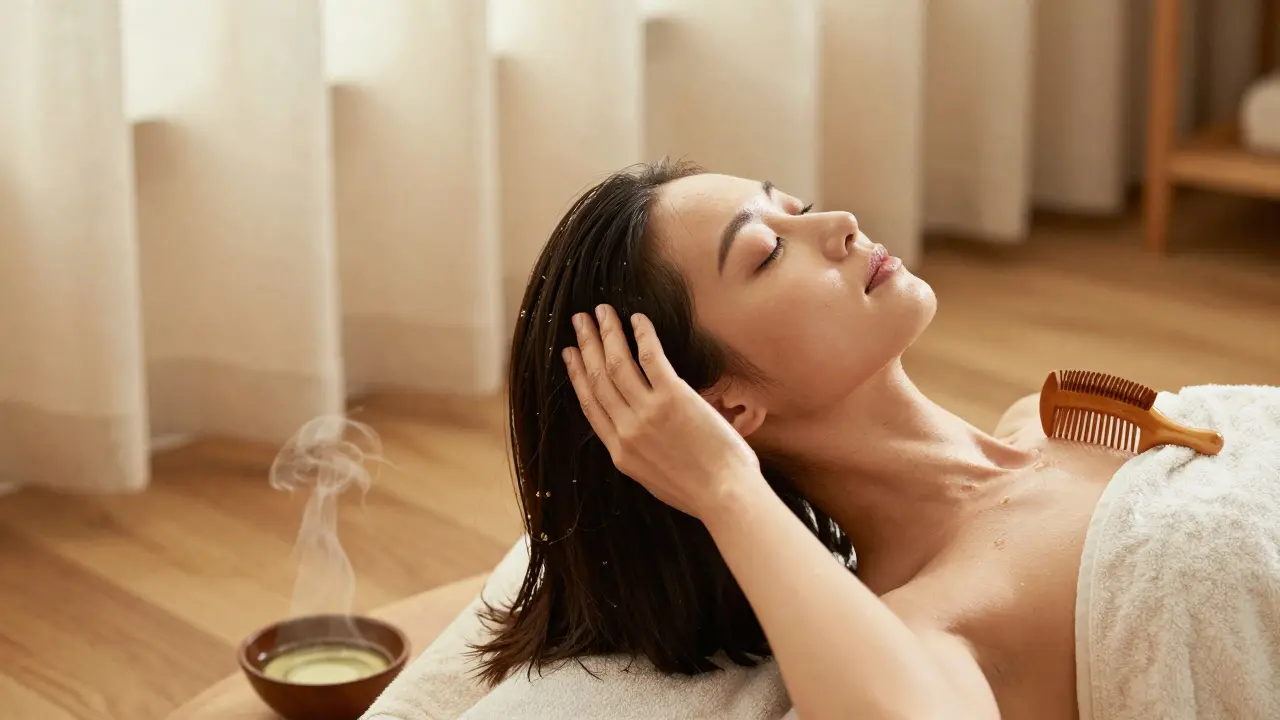 Jak zvládnout techniky indické masáže hlavy k uvolnění stresu a zlepšení spánku