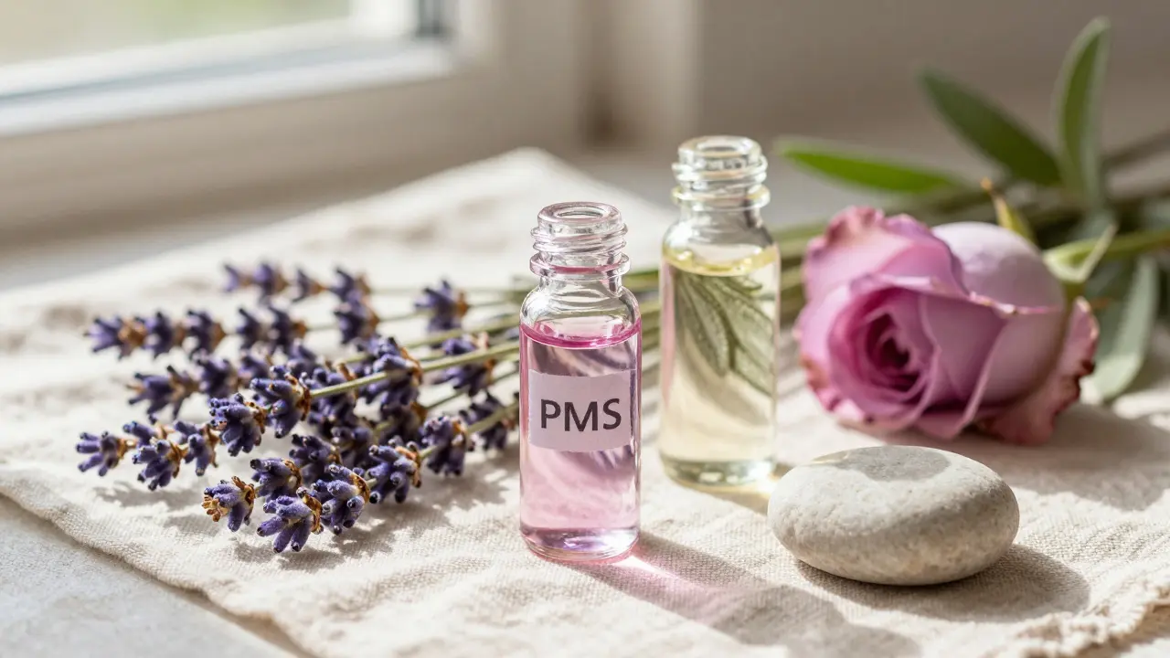 Eterické oleje a sušené byliny pro aromaterapii