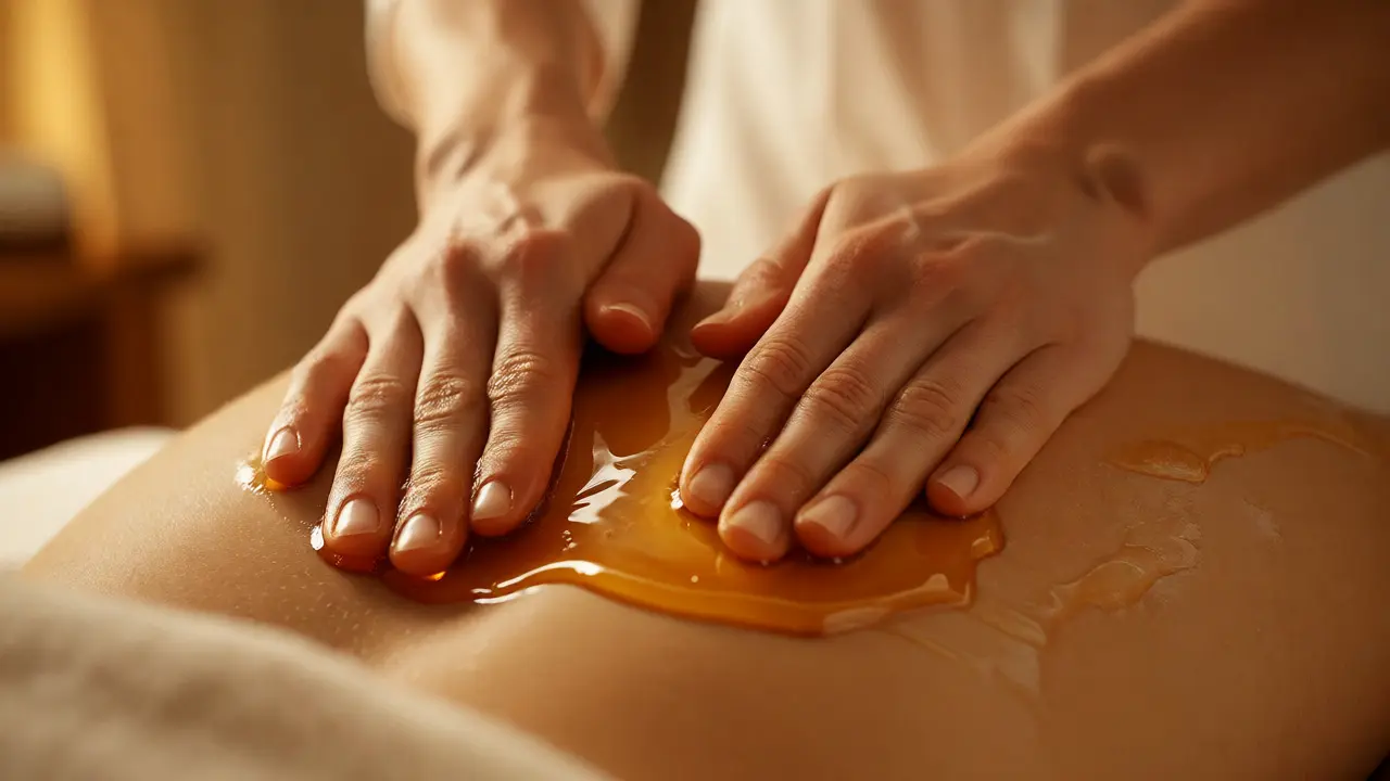 Medová masáž: Průvodce relaxací a detoxikací pro začátečníky