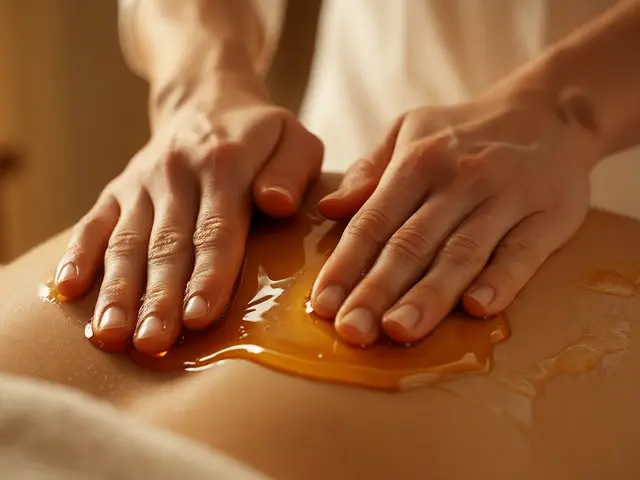 Medová masáž: Průvodce relaxací a detoxikací pro začátečníky